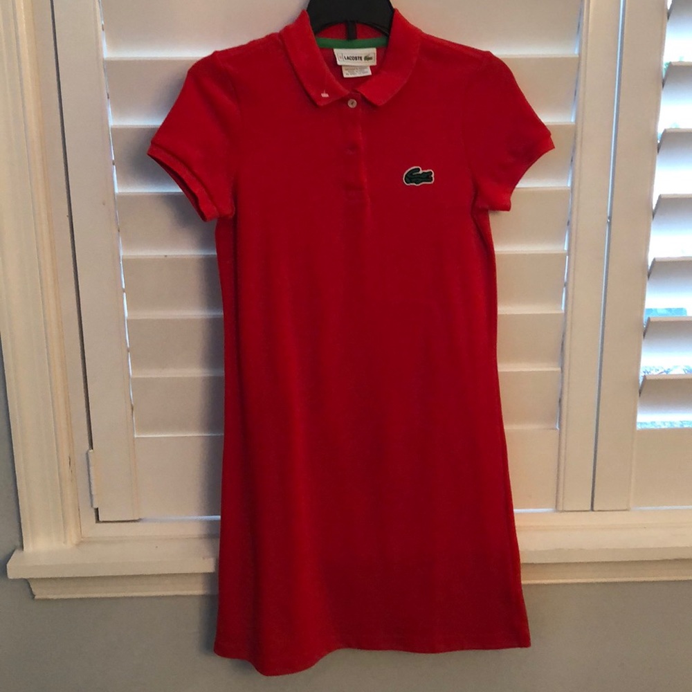 New Lacoste Polo Dress